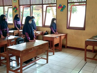 22 Februari 2022 - Pelaksanaan Pembiasaan Menyanyikan Lagu-lagu Nasional